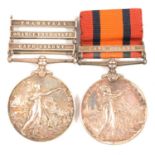 Two Victorian South African Boer War Medals.