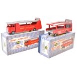Dinky Supertoys die-cast models, ref 984 and 985 Car Carrier and trailer