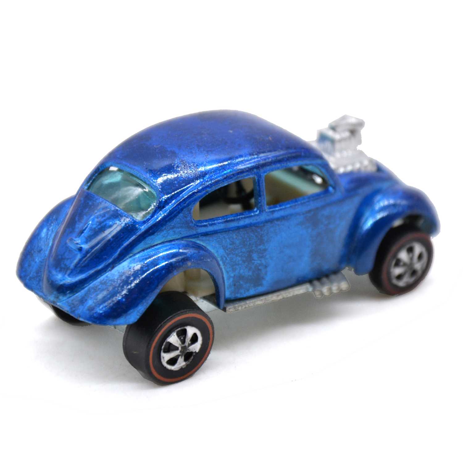 Hot Wheels Redline die-cast VW Beetle custom, no sunroof - Image 3 of 4