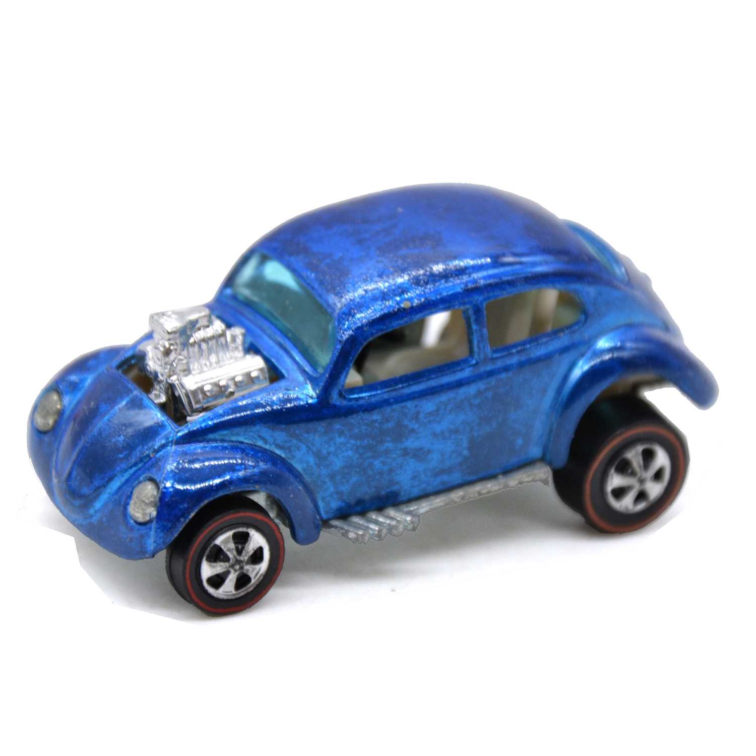 Hot Wheels Redline die-cast VW Beetle custom, no sunroof - Image 2 of 4
