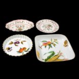 Royal Worcester part dinner service, and quantity of Evesham ware
