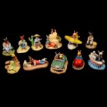 Eleven Royal Doulton Bunnykins figurines