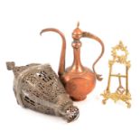 Quantity of Islamic and Eastern copper and brassware