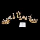 Royal Doulton, nine figurines from Disney's 101 Dalmatians series