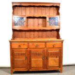 Modern pine dresser,