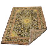 Kashan rug,