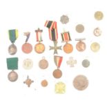 Medals and badges,