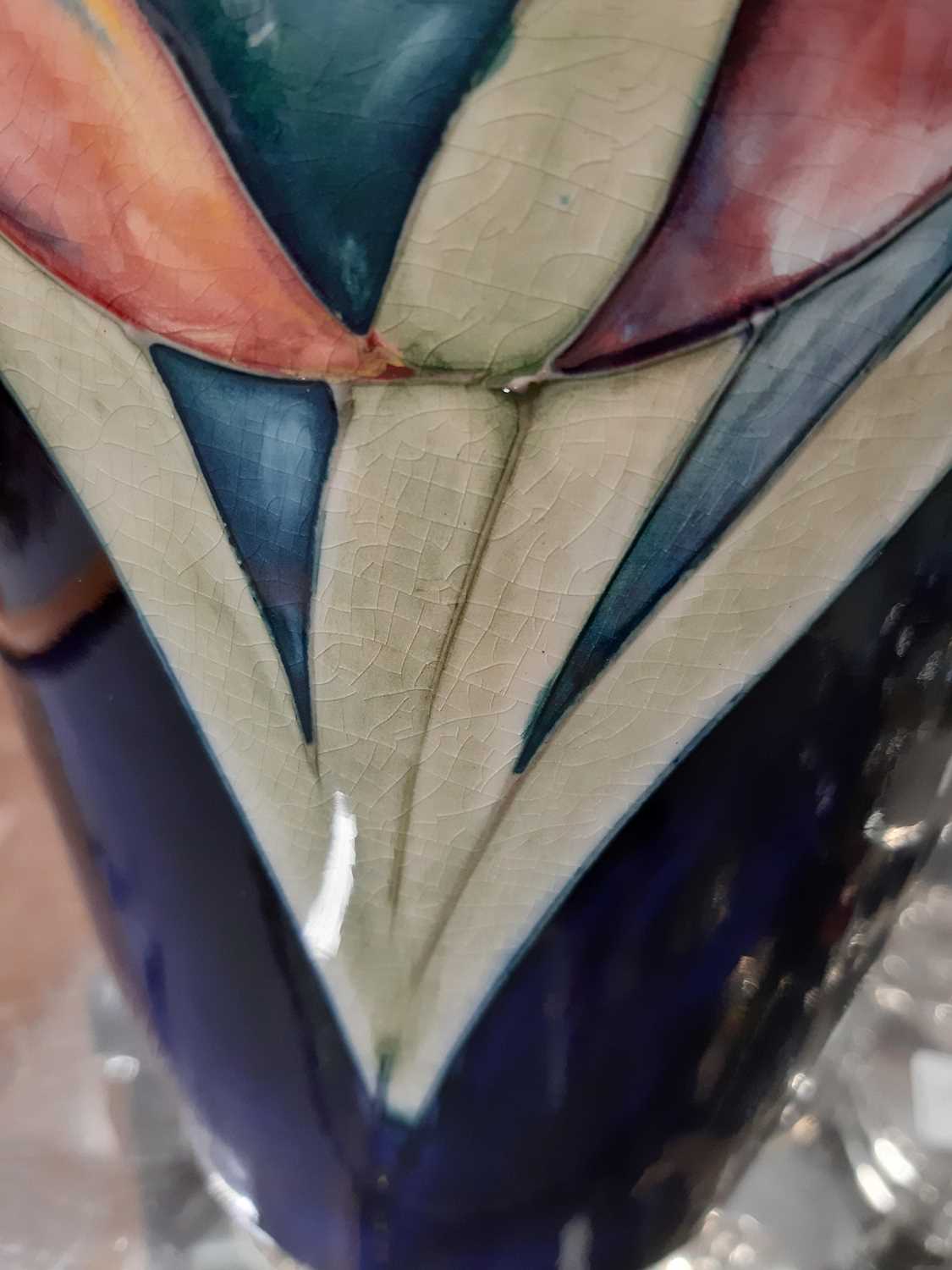 Moorcroft Pottery, a large 'Orchid' vase - Image 2 of 4