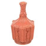 Gothic Revival terracotta vase, dated 1899