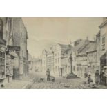 After John Flower, five prints of old Leicester