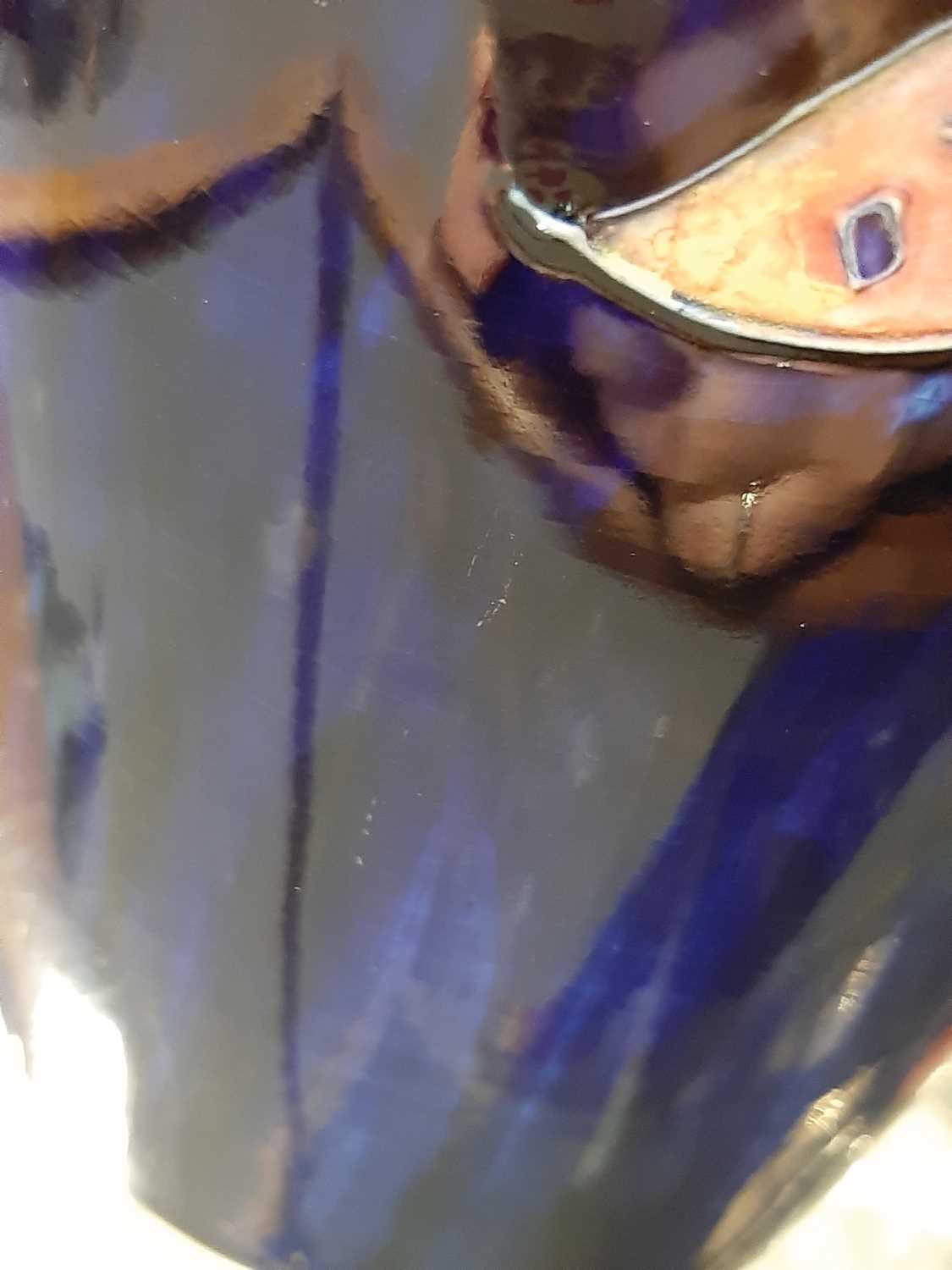 Moorcroft Pottery, a large 'Orchid' vase - Image 3 of 4