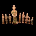 Collection of Chinese Archaic style figures