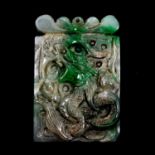 Chinese jade pendant,