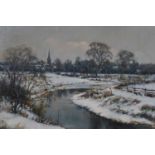 David Hyde, Winter landscape,