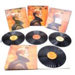 Four pressing of Low David Bowie LP vinyl records,