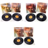 David Bowie LP and 12" vinyl records, six pressings of Space Oddity
