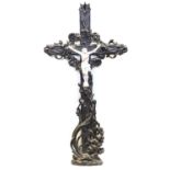 Cast iron crucifix,