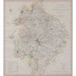 A New Map of the County of Warwick, and two other maps,