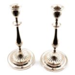 Pair of Old Sheffield Plate candlesticks