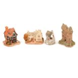 Thirteen Lilliput Lane castles and cottages