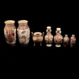 Collection of satsuma ware