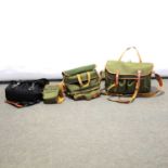 Four Billingham photography camera bags.