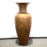 Greek style terracotta urn,