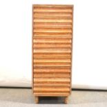 Indian limed hardwood chest of drawers, modern,