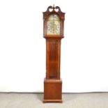 George Dobbie, Falkirk, mahogany longcase clock,