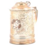 Continental plated tankard,