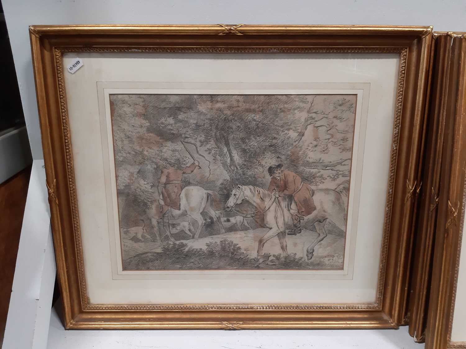 George Morland, Hunting Incidents - set of five. - Image 4 of 11