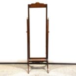 Small cheval mirror,