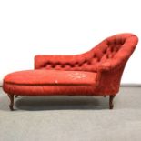 Victorian chaise-longue