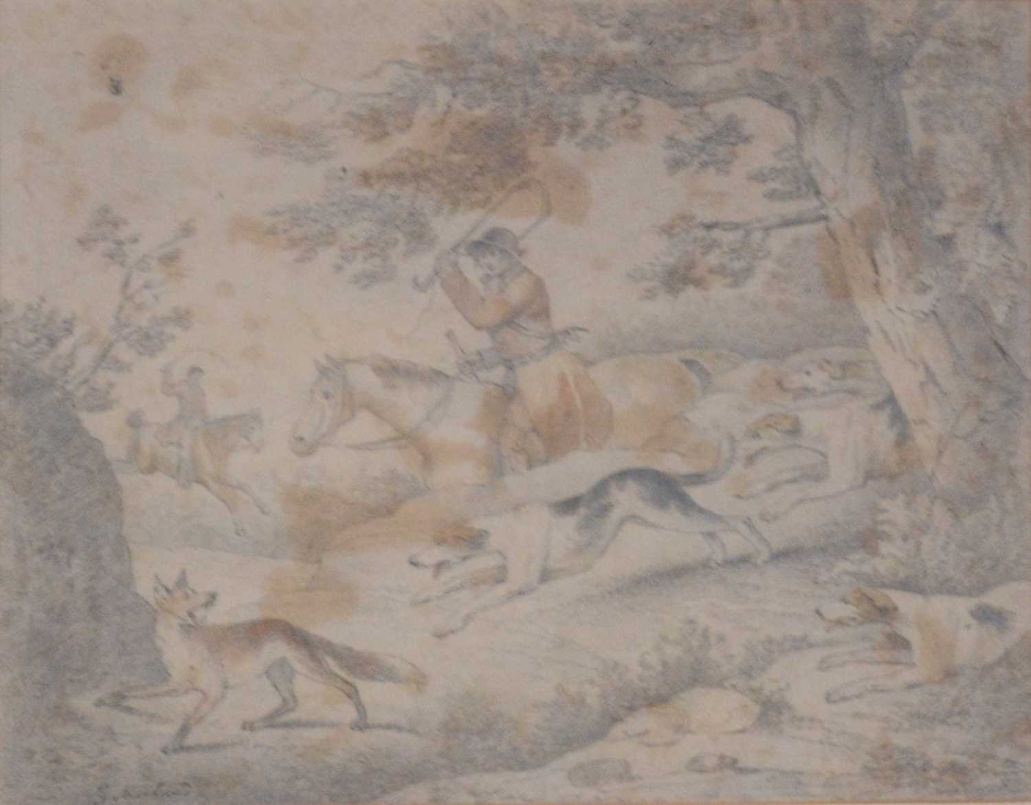 George Morland, Hunting Incidents - set of five.