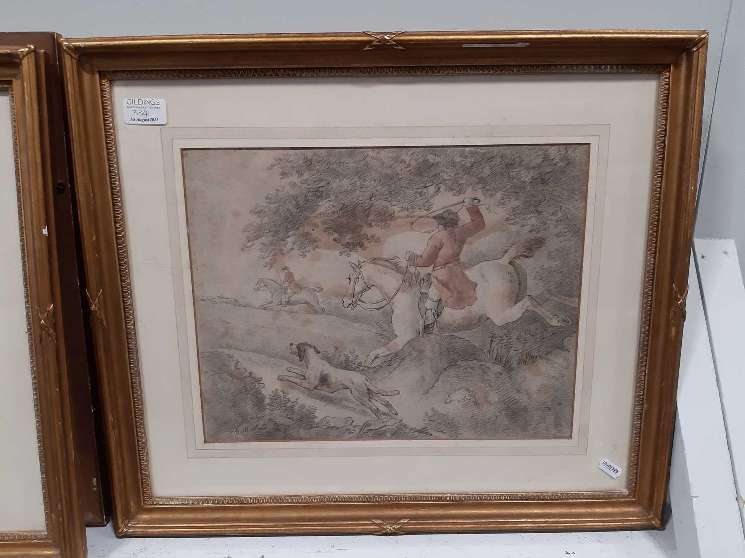 George Morland, Hunting Incidents - set of five. - Image 8 of 11