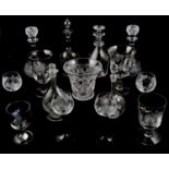 Quantity of drinking and decorative glass