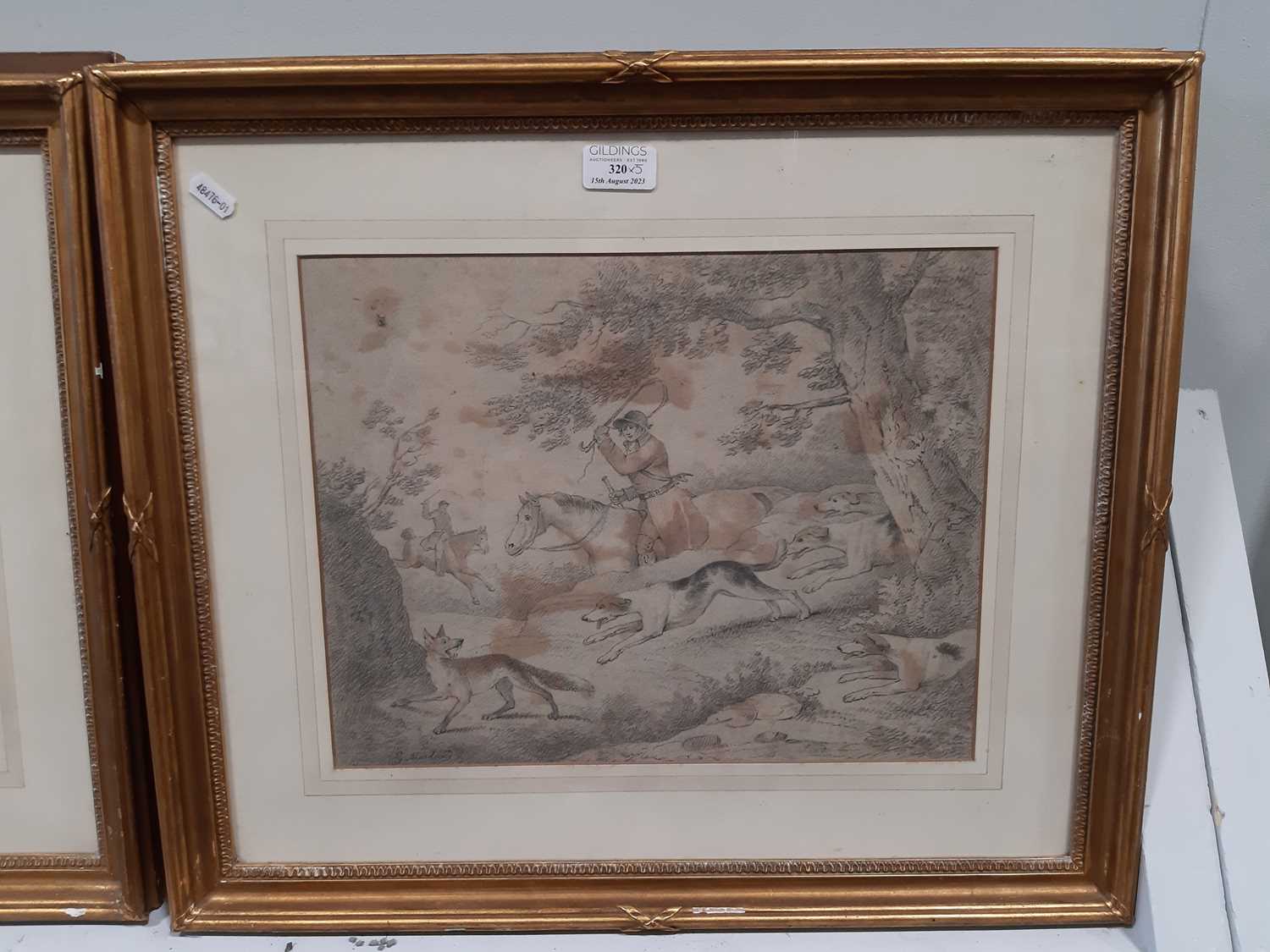 George Morland, Hunting Incidents - set of five. - Image 6 of 11