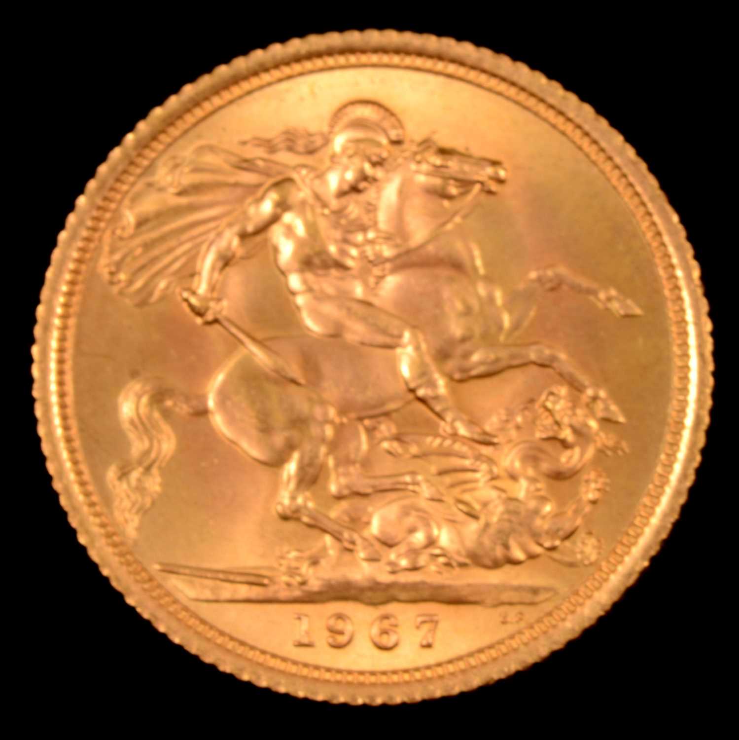 Elizabeth II gold Sovereign coin, - Image 2 of 2