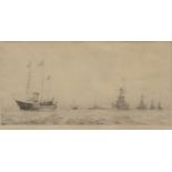 Rowland Langmaid, Naval scene,