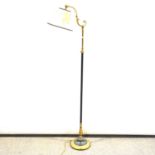 Edwardian style standard lamp,
