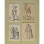 After Jacques Callot, various prints from Les Gueux series