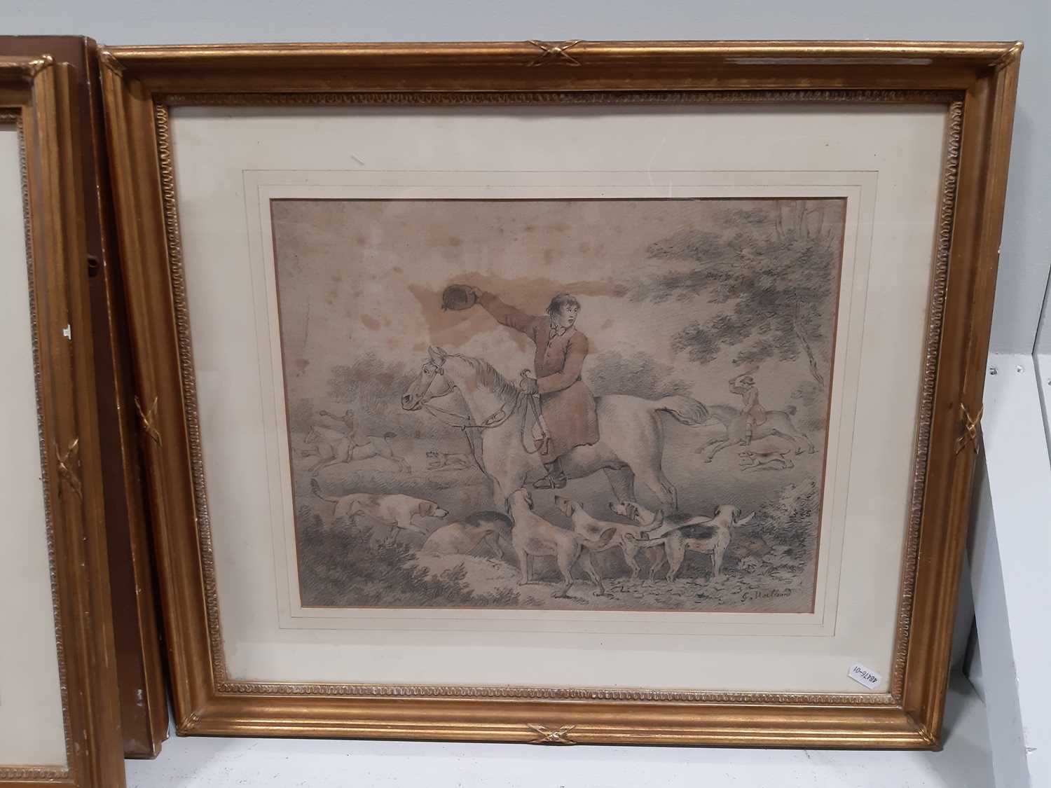 George Morland, Hunting Incidents - set of five. - Image 10 of 11