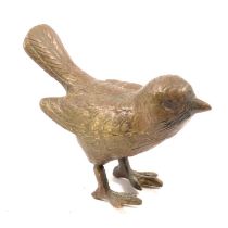 Bergmann bronze model of a bird,