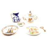 Small quantity of decorative pottery and tableware