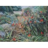 Tony Brummell Smith, Flowers in a garden,