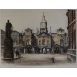 Edward King/ Cecil Tatton Winter, Three coloured etchings of London landmarks