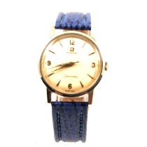 Omega - a gentleman's Seamaster manual wind wristwatch.