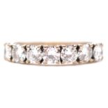 A diamond eternity ring.