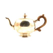 Irish silver teapot,