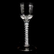 A wine glass